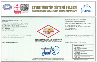 TSE TS ISO EN 14001 Koyuncu Kimya - Klor Alkali Üretim Tesisi